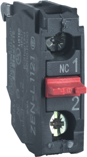 Schneider Harmony ZENL1121 Contact Block, 1NC, Screw Terminal